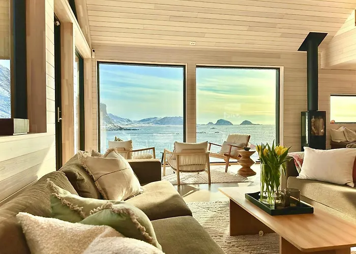 Ferienhaus New With Ocean Views In Vesteralen