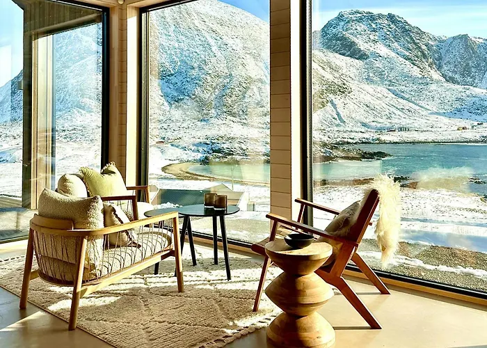 New With Ocean Views In Vesteralen Ferienhaus