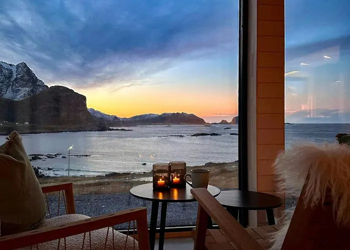 Ferienhaus New With Ocean Views In Vesteralen *